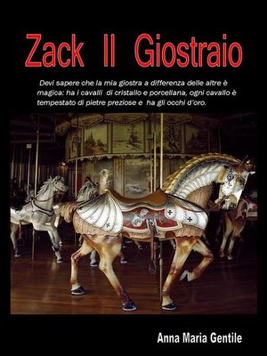 cover image of Zack il Giostraio